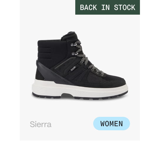 Women's Sierra Black/White